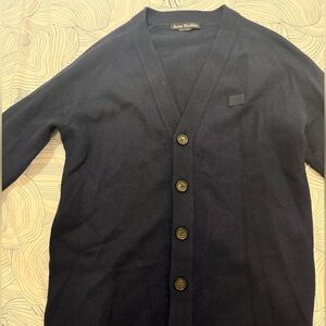 Acne Studios Dark Blue Cardigan